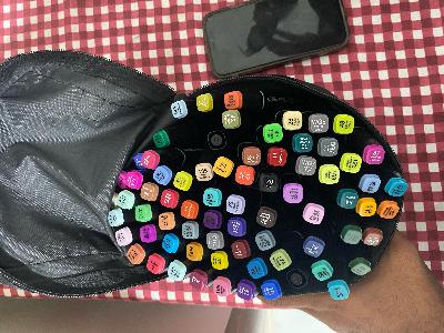Marker Set with Storage Case