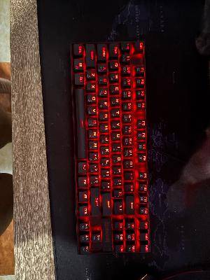 Keyboard Red dragon