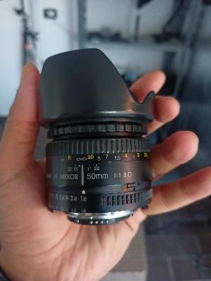 Nikon 50mm 1:1.8 D Lens