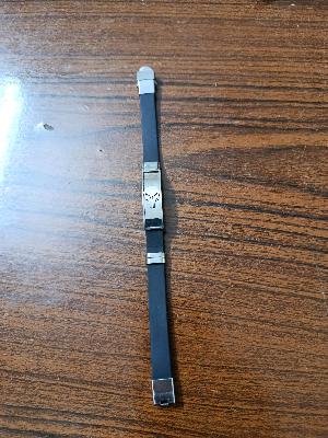 Black Leather Bracelet