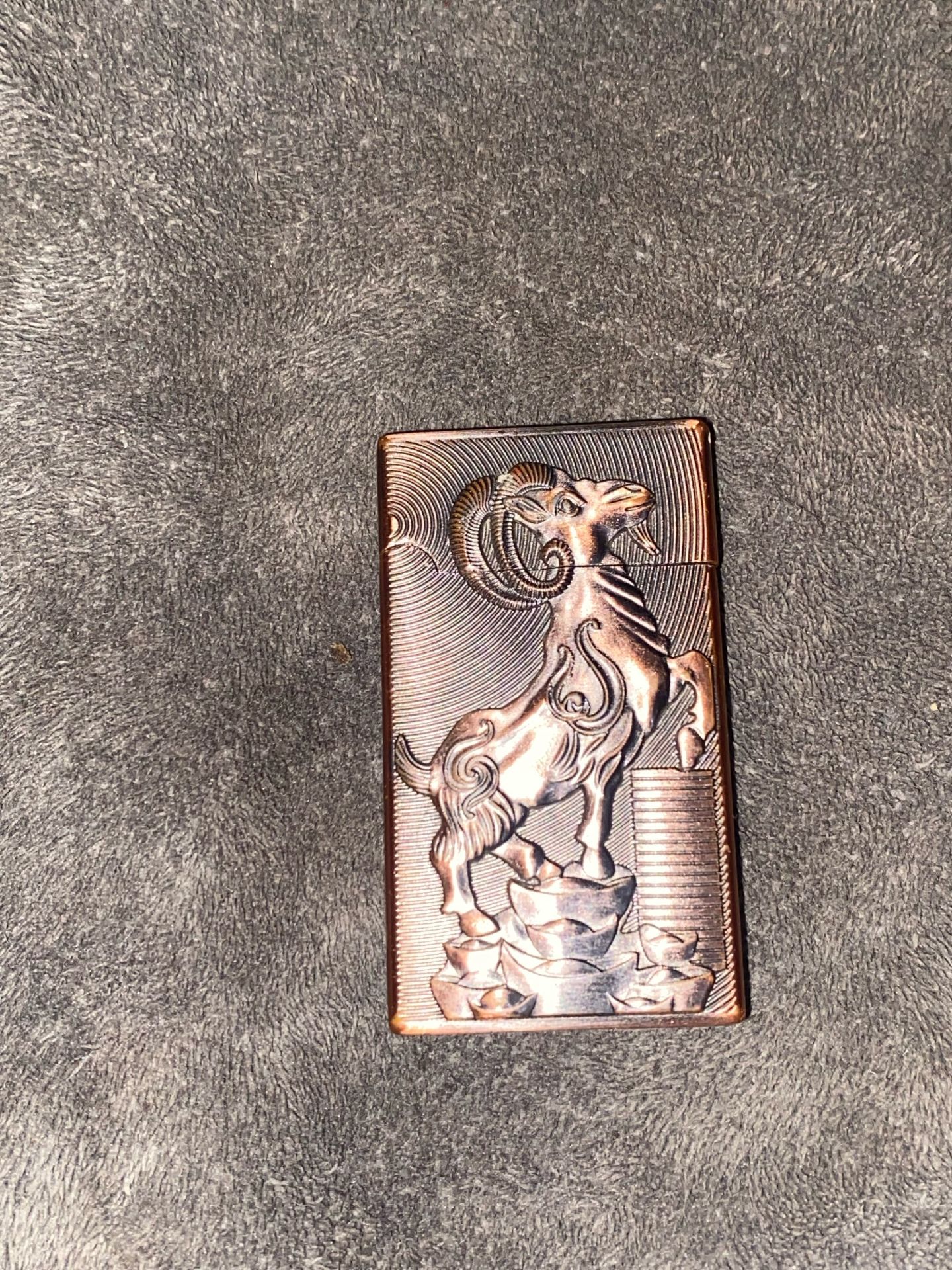 Copper Engraved Lighter