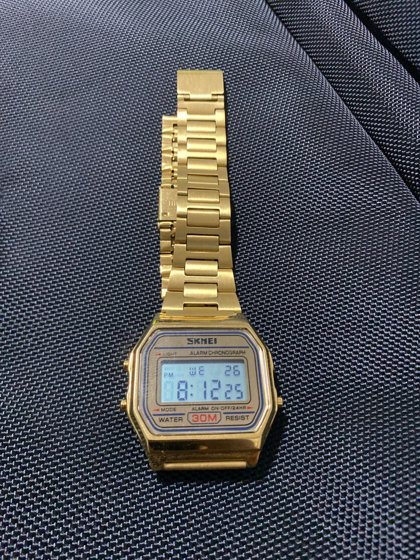 SKMEI Gold Digital Watch