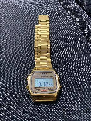 SKMEI Gold Digital Watch