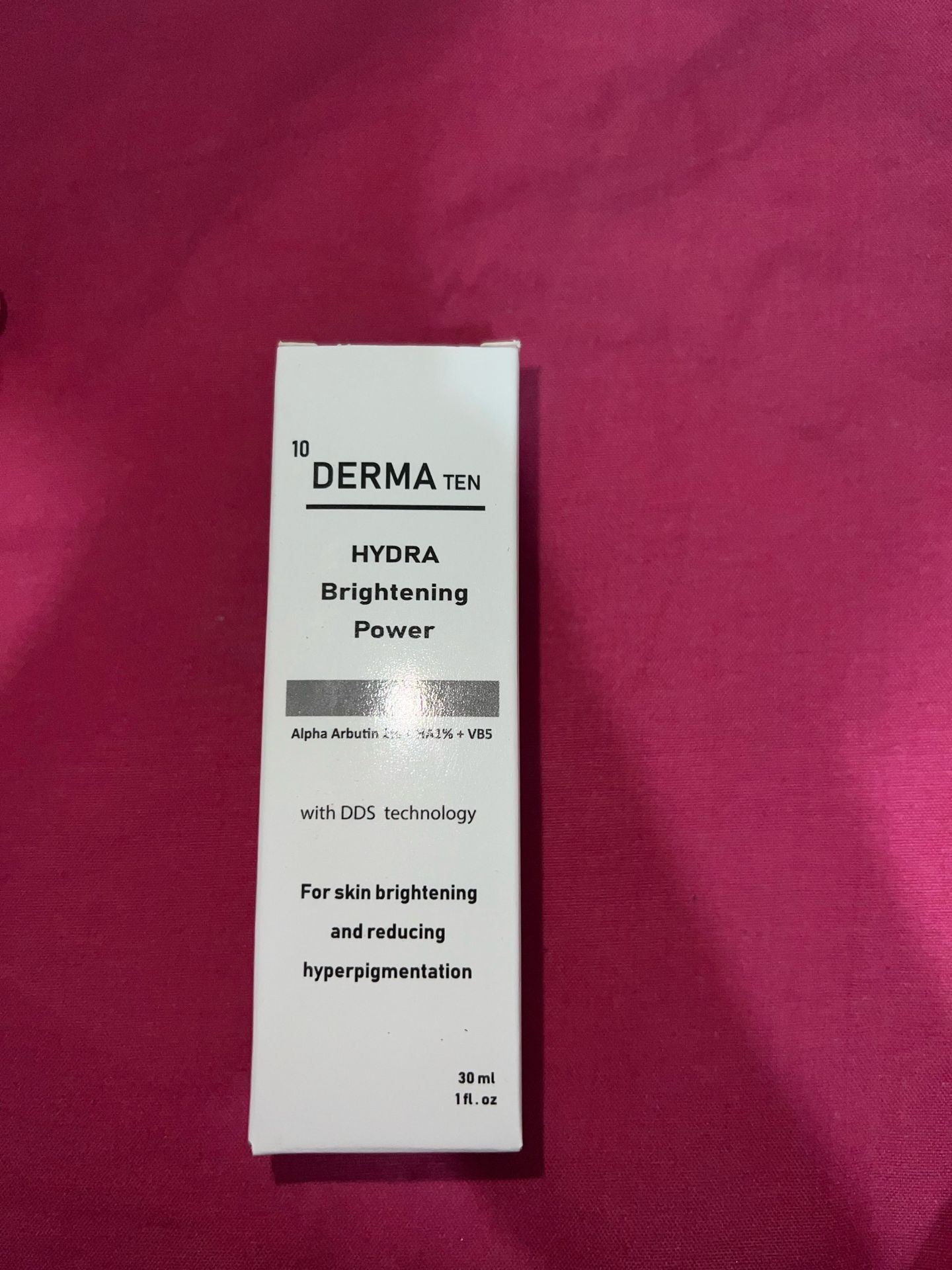 Derma Ten Hydra Brightening Power