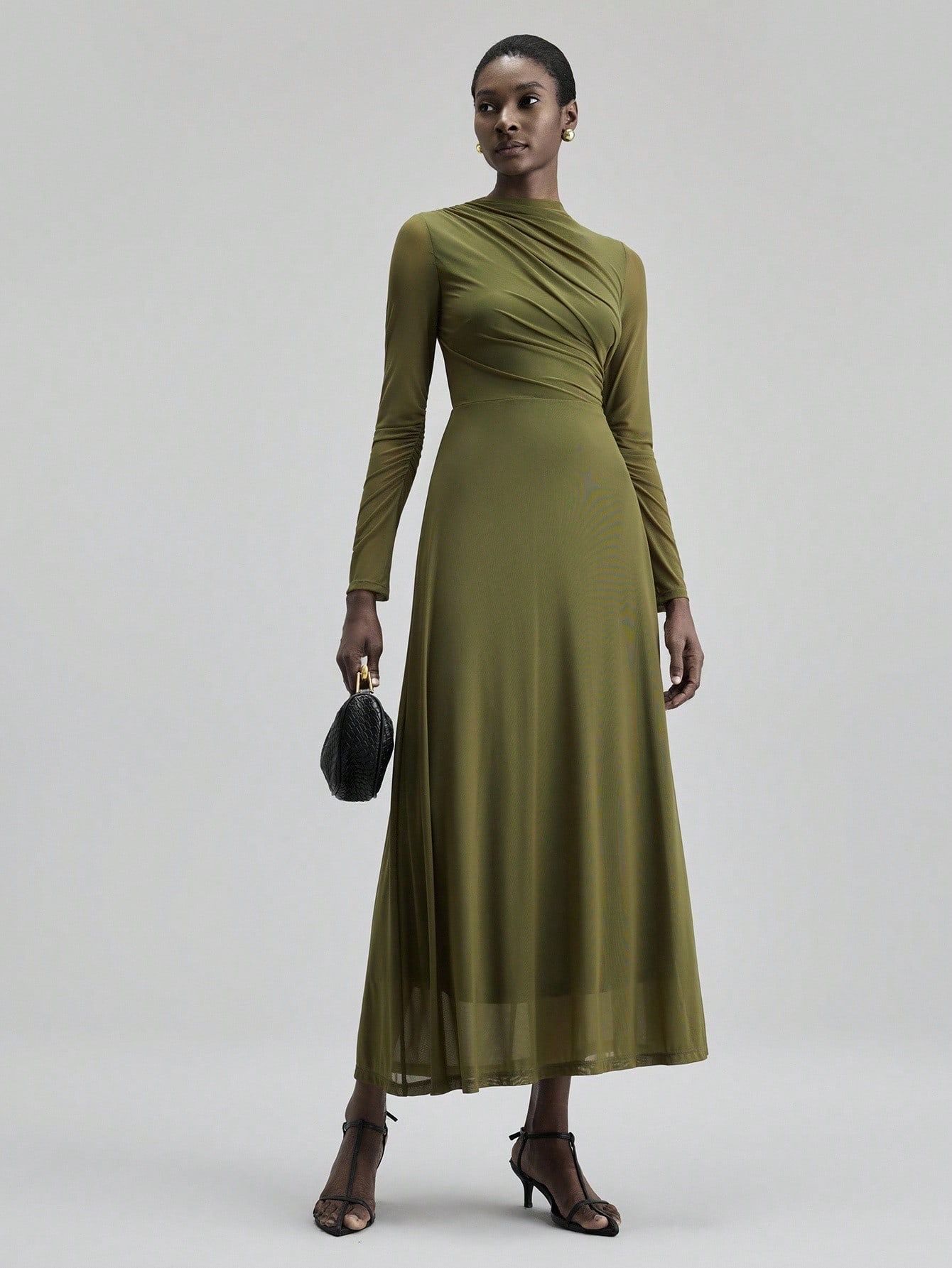 Olive Green SheinDress