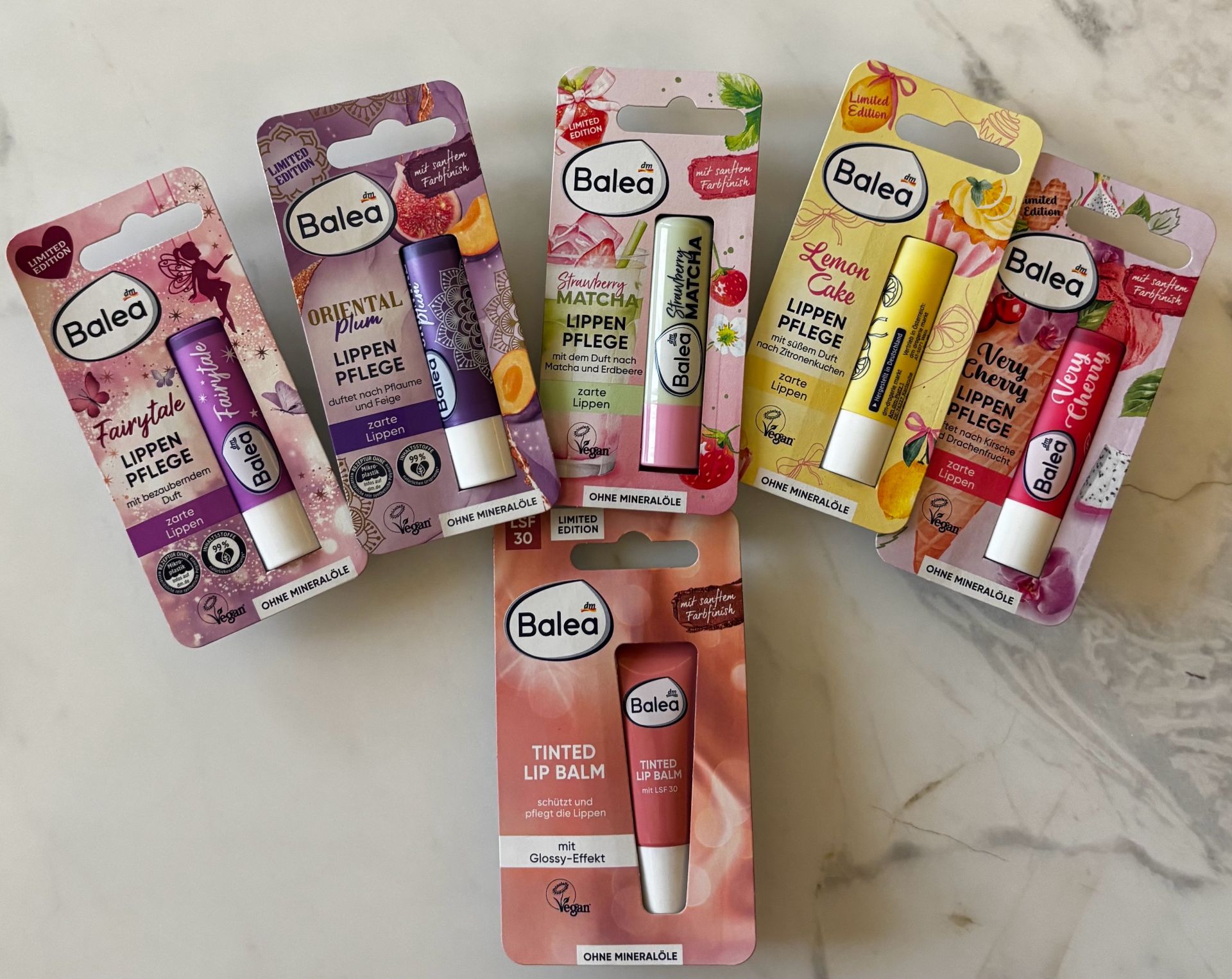 Balea Lip Care Set (5 pieces)