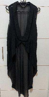 Black Sheer Sleeveless Dress