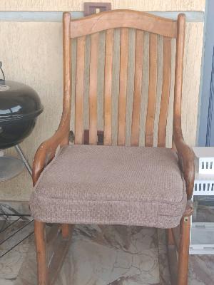 a rocking chair