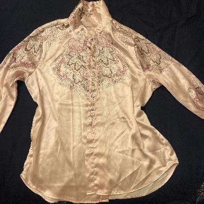 Embroidered Cream Tunic