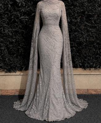 Beaded Evening Gown Cape