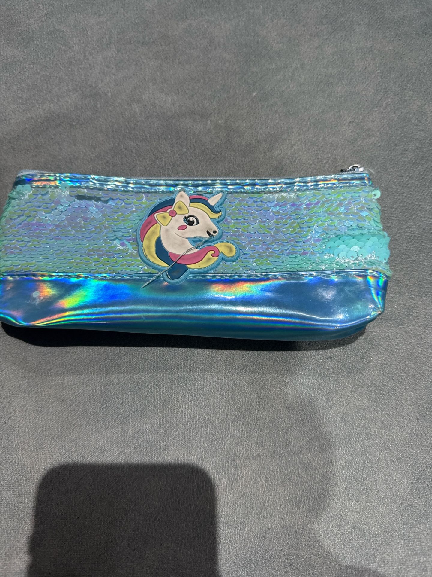 Unicorn Sequin Pencil Case