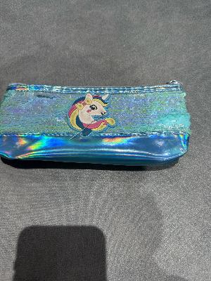 Unicorn Sequin Pencil Case