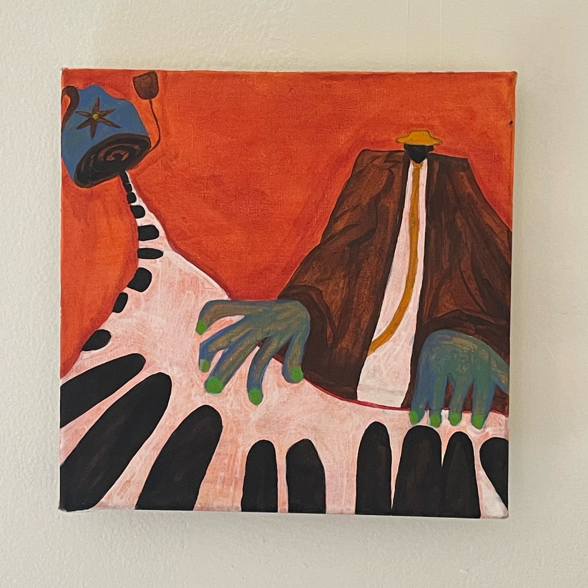 Abstract Figure Painting