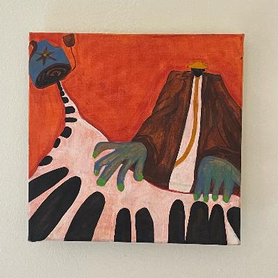 Abstract Figure Painting