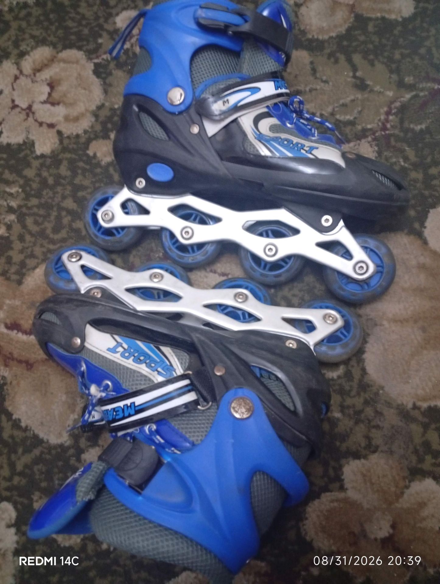 Inline Skates Blue Black 37_43