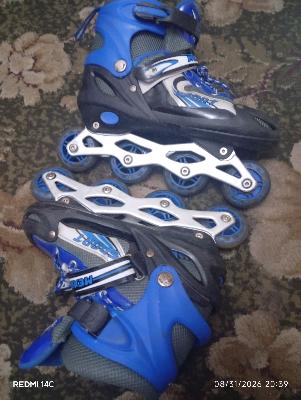 Inline Skates Blue Black 37_43