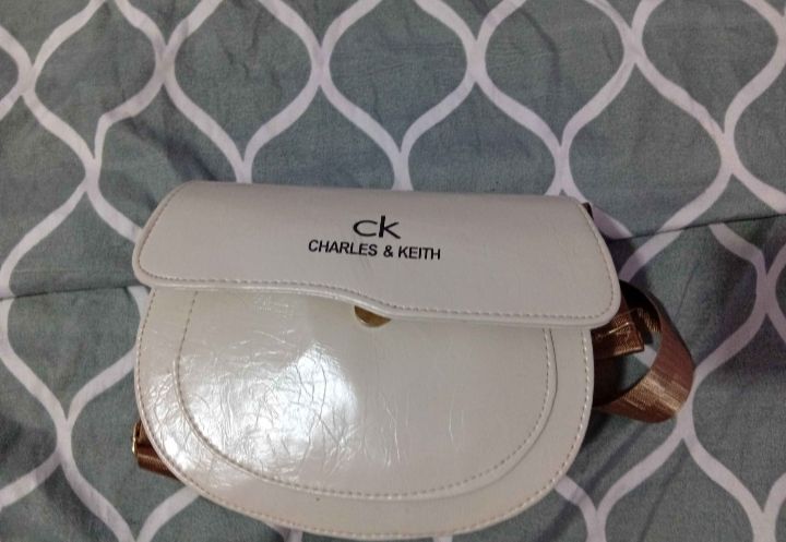 Charles & Keith beige Bag