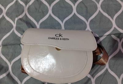 Charles & Keith beige Bag