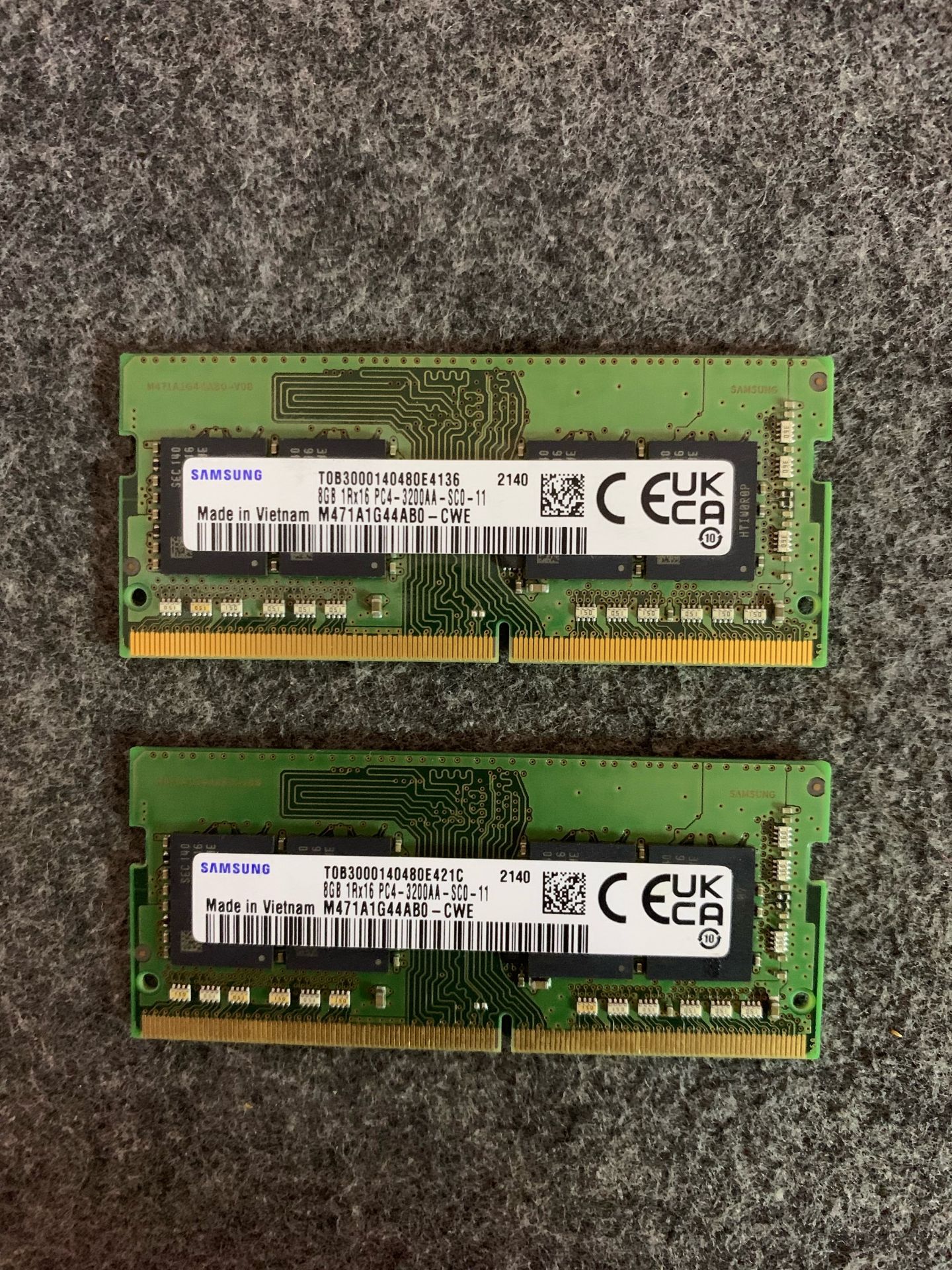 Samsung 8GB DDR4 Laptop RAM