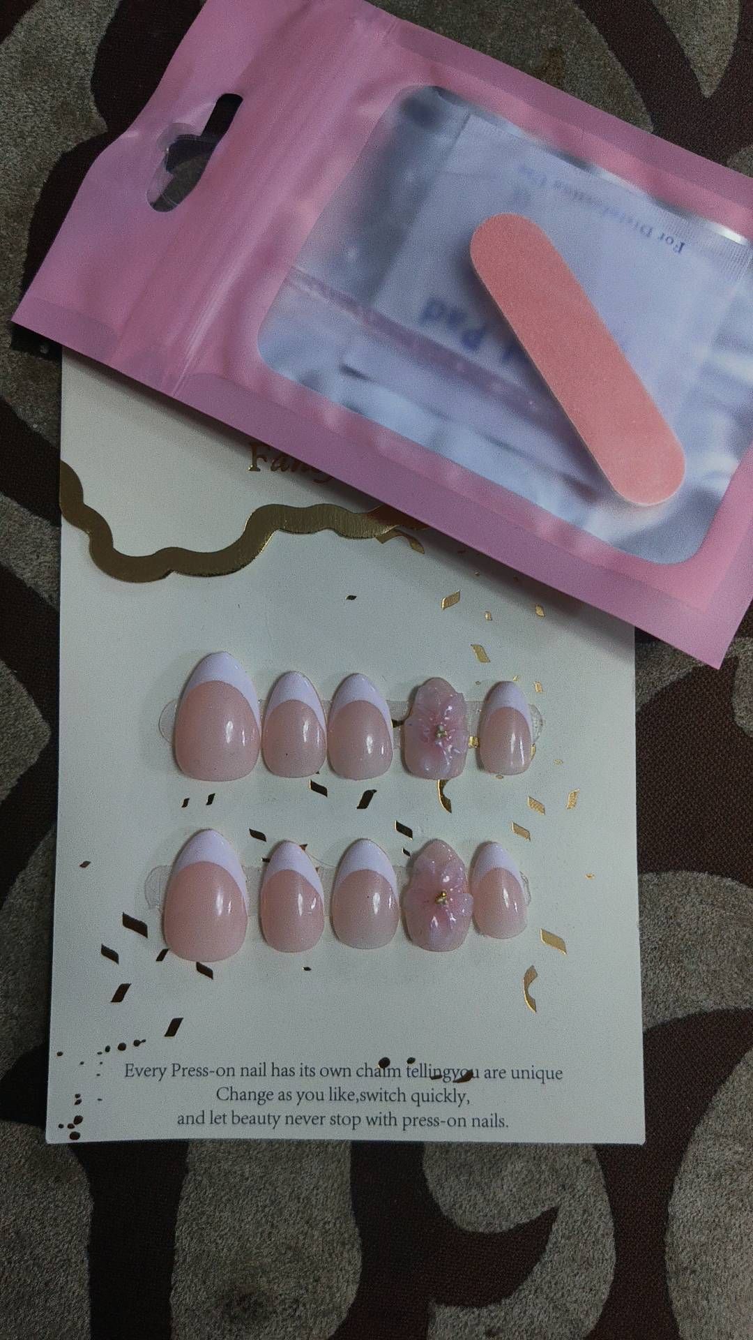 gel Press-On Nails Set