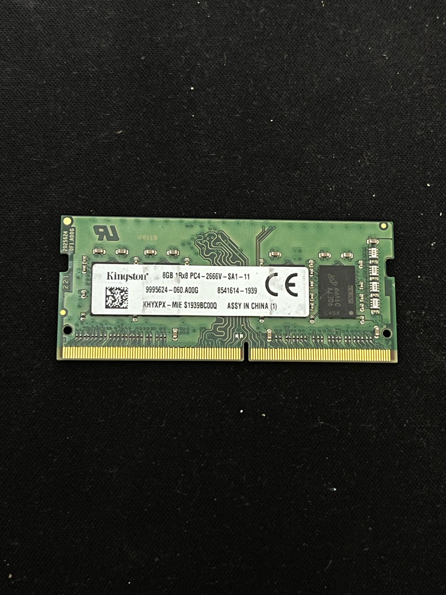 2xKingston 8GB DDR4 RAM Memory