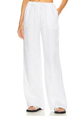 White Linen Pants