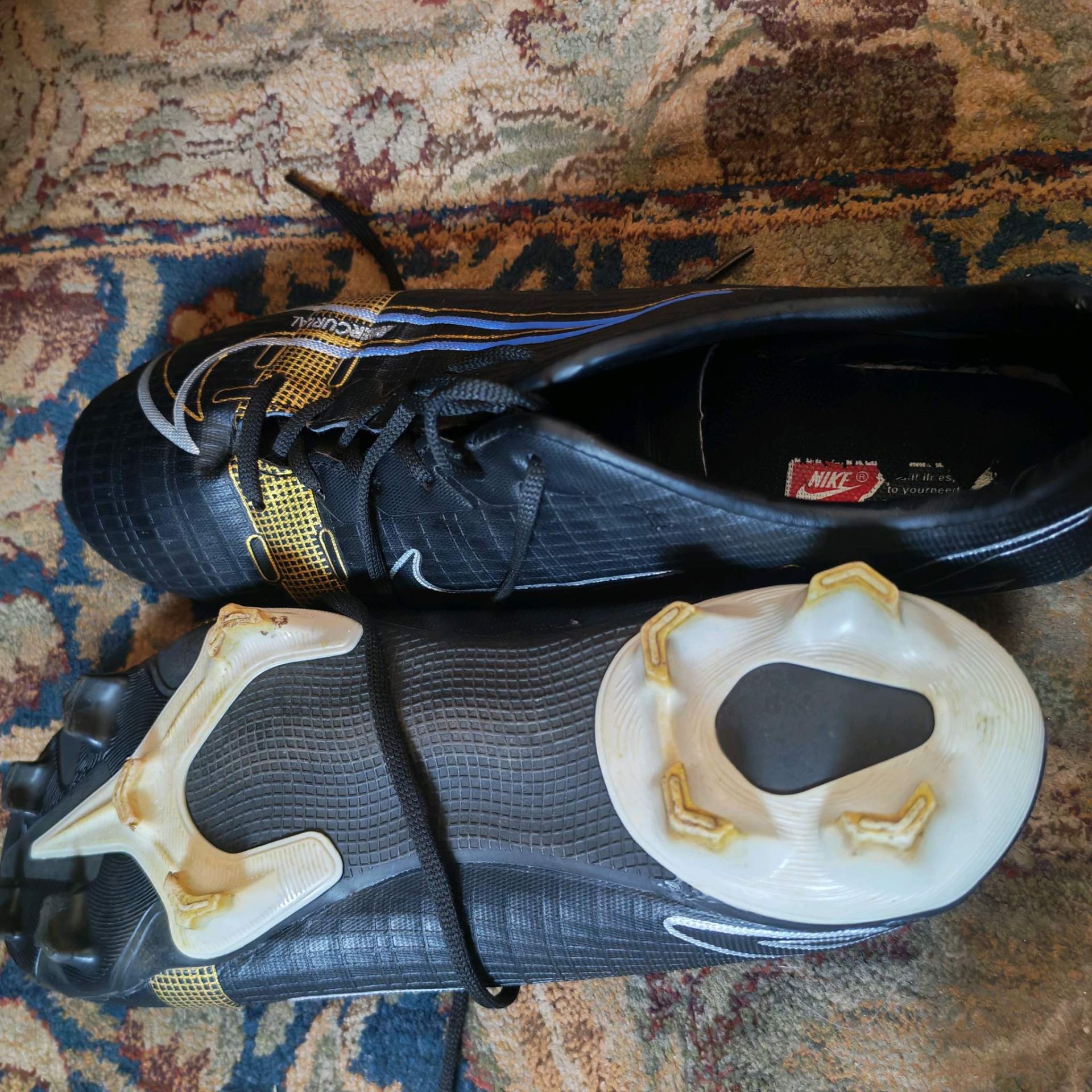 Nike Football Boots with Shin Guards