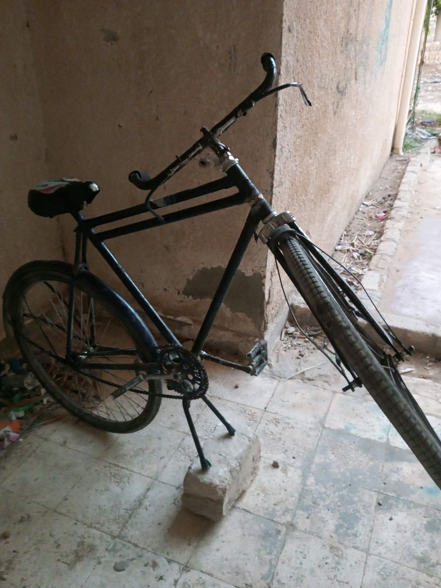 دراجة لباني أزرق