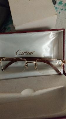 Cartier Sunglasses Gold Frame
