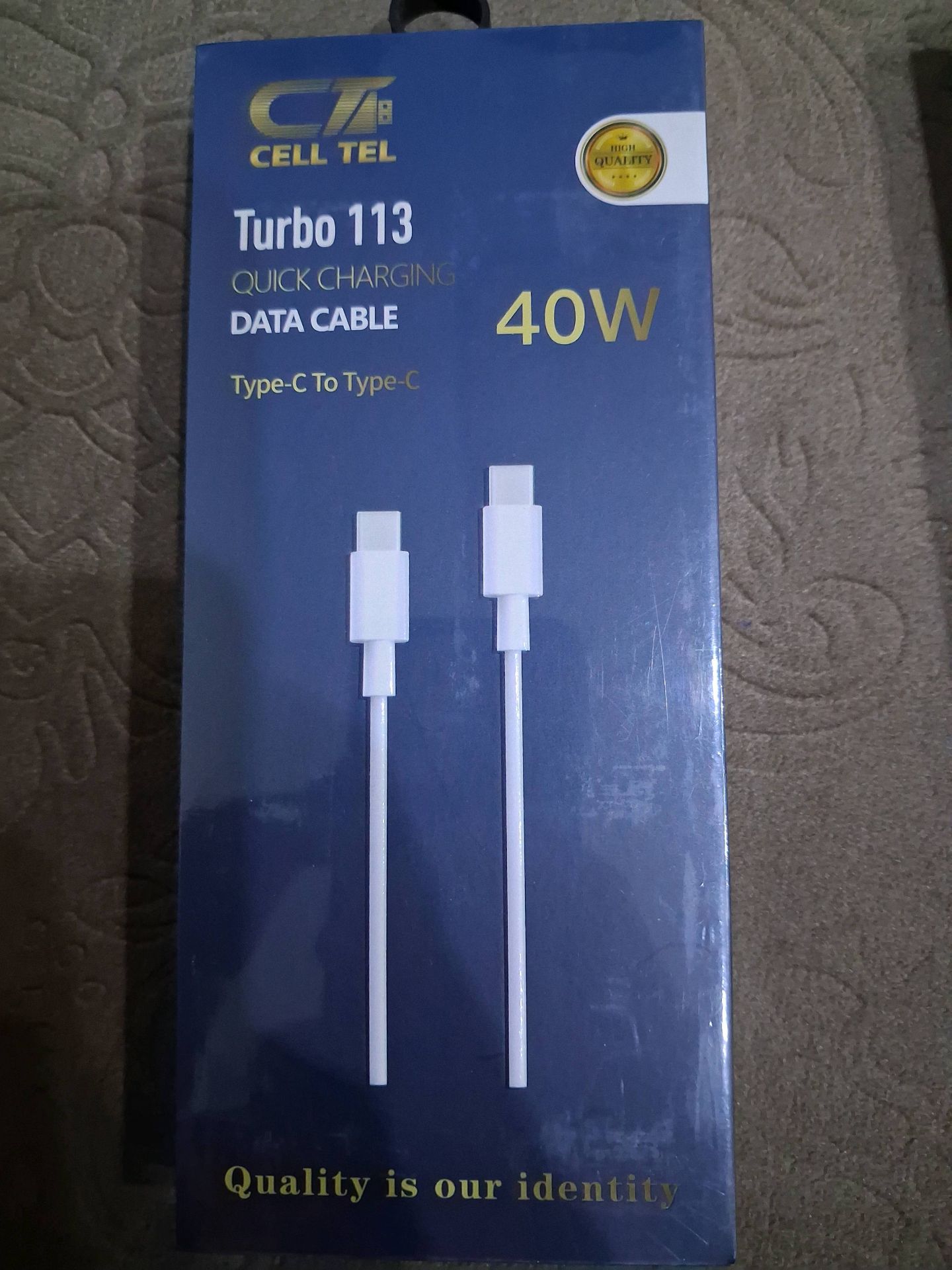 Cell Tel Turbo 113 USB-C Cable
