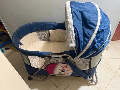 Baby Travel Playpen with Canopy