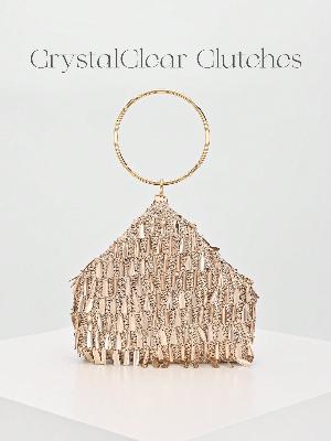 CrystalClear Clutches Beaded