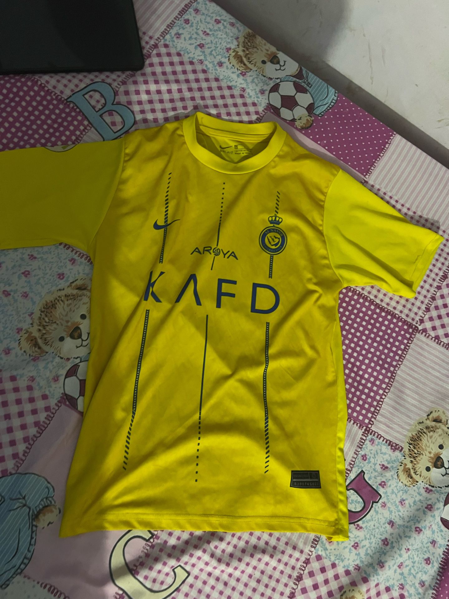 Al-Nassr FC Yellow Jersey