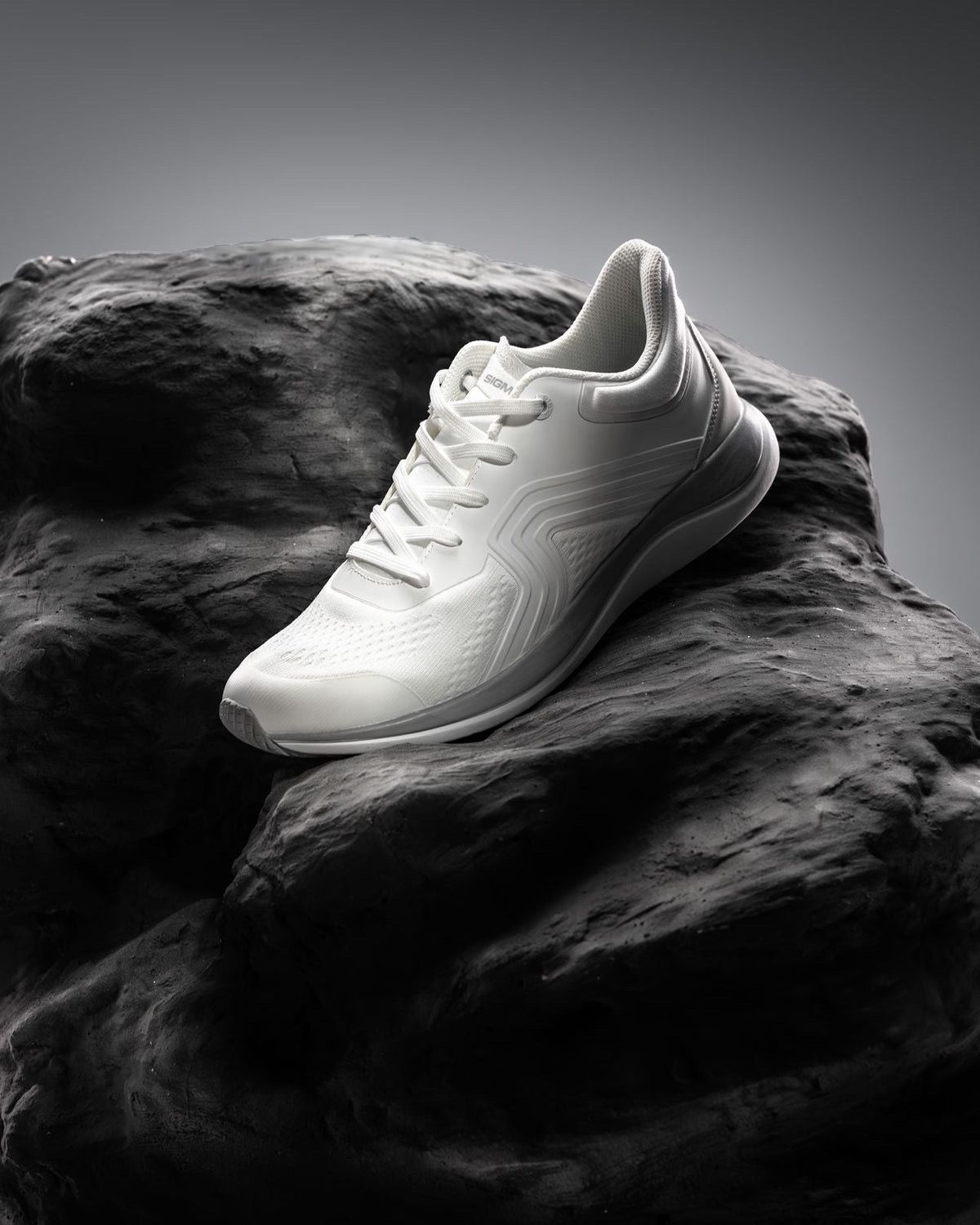 White Running Sneaker