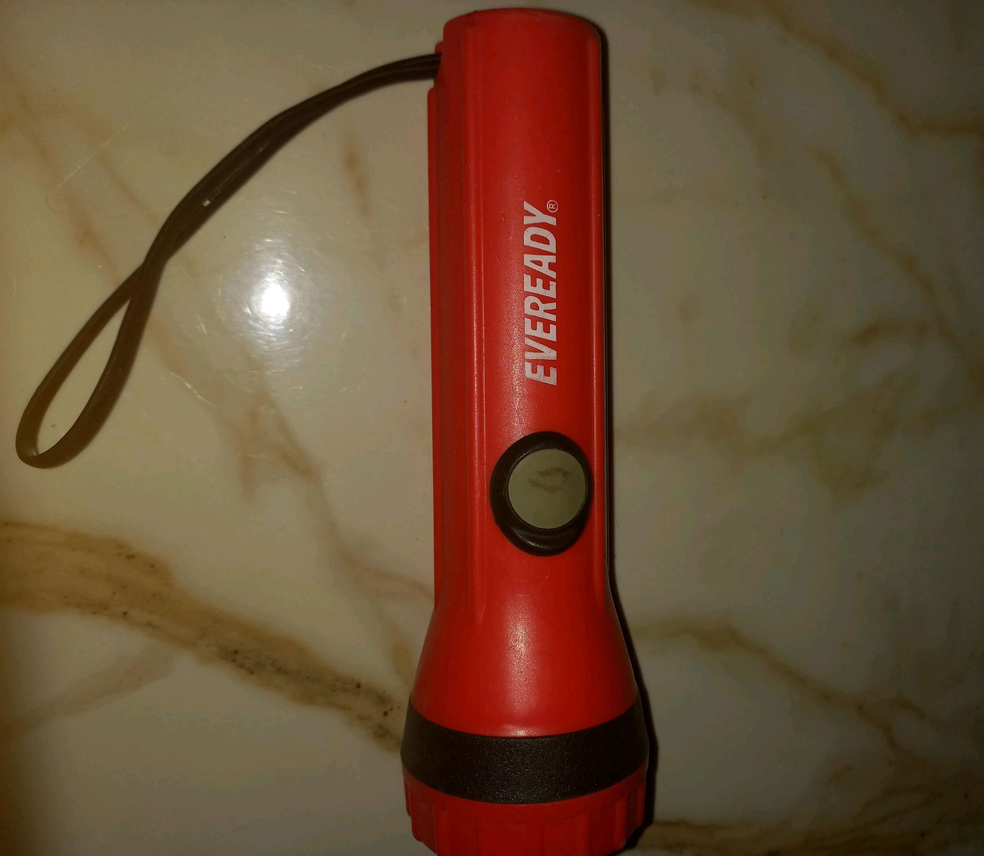 Eveready Red Flashlight