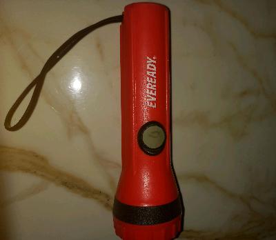 Eveready Red Flashlight