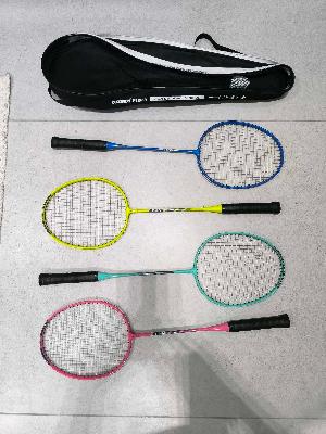 Badminton Rackets Set + Shuttlecock