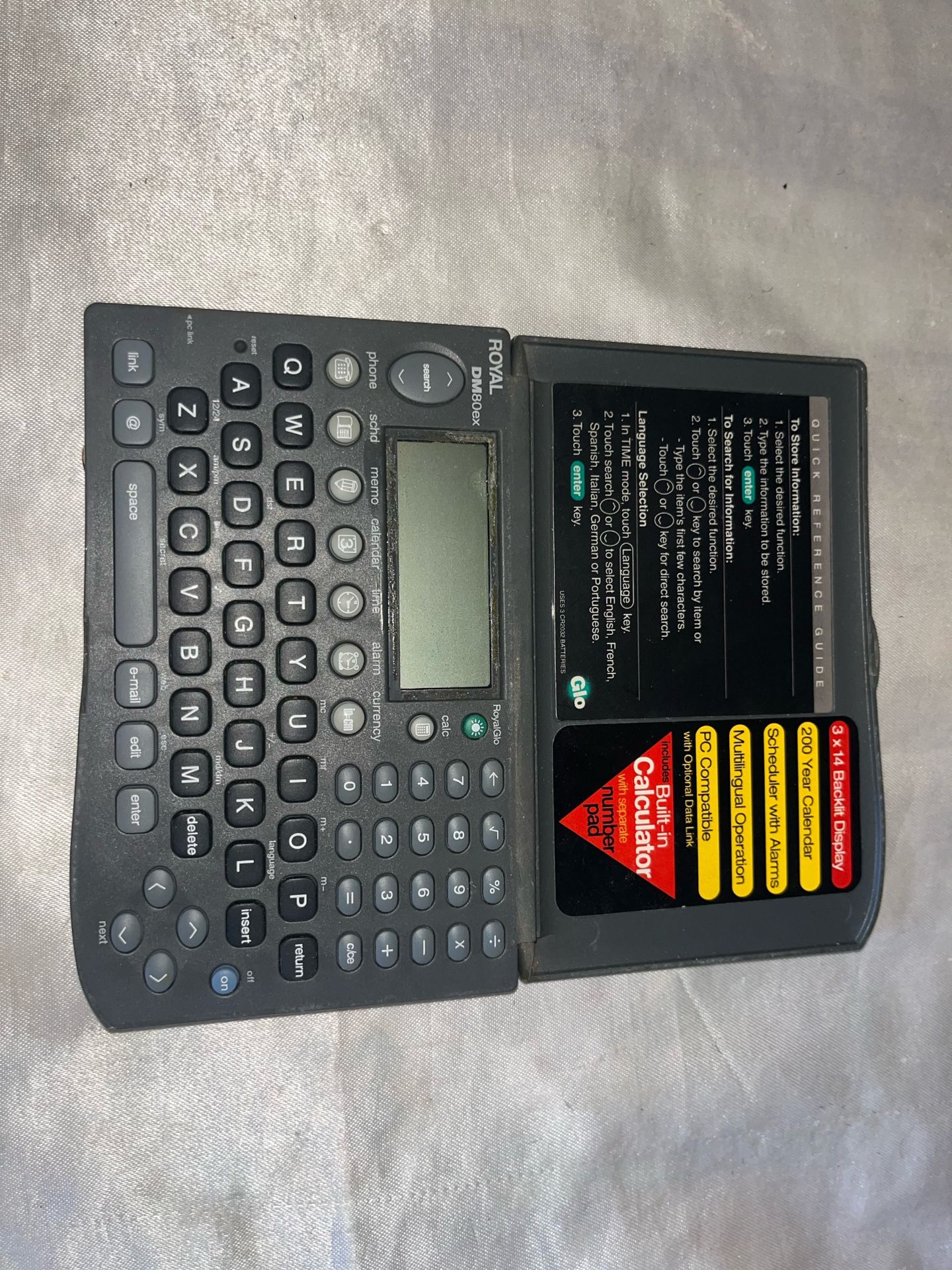 QWERTY Calculator Organizer