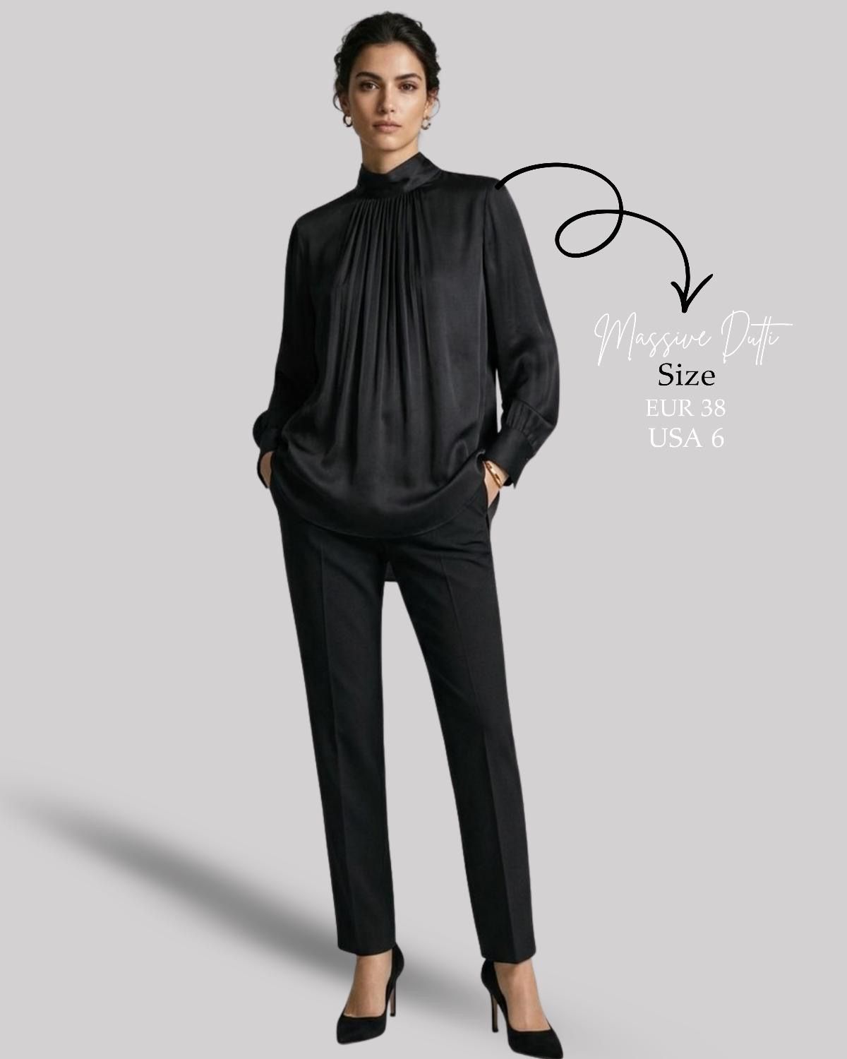 Massive Duitti Black Blouse