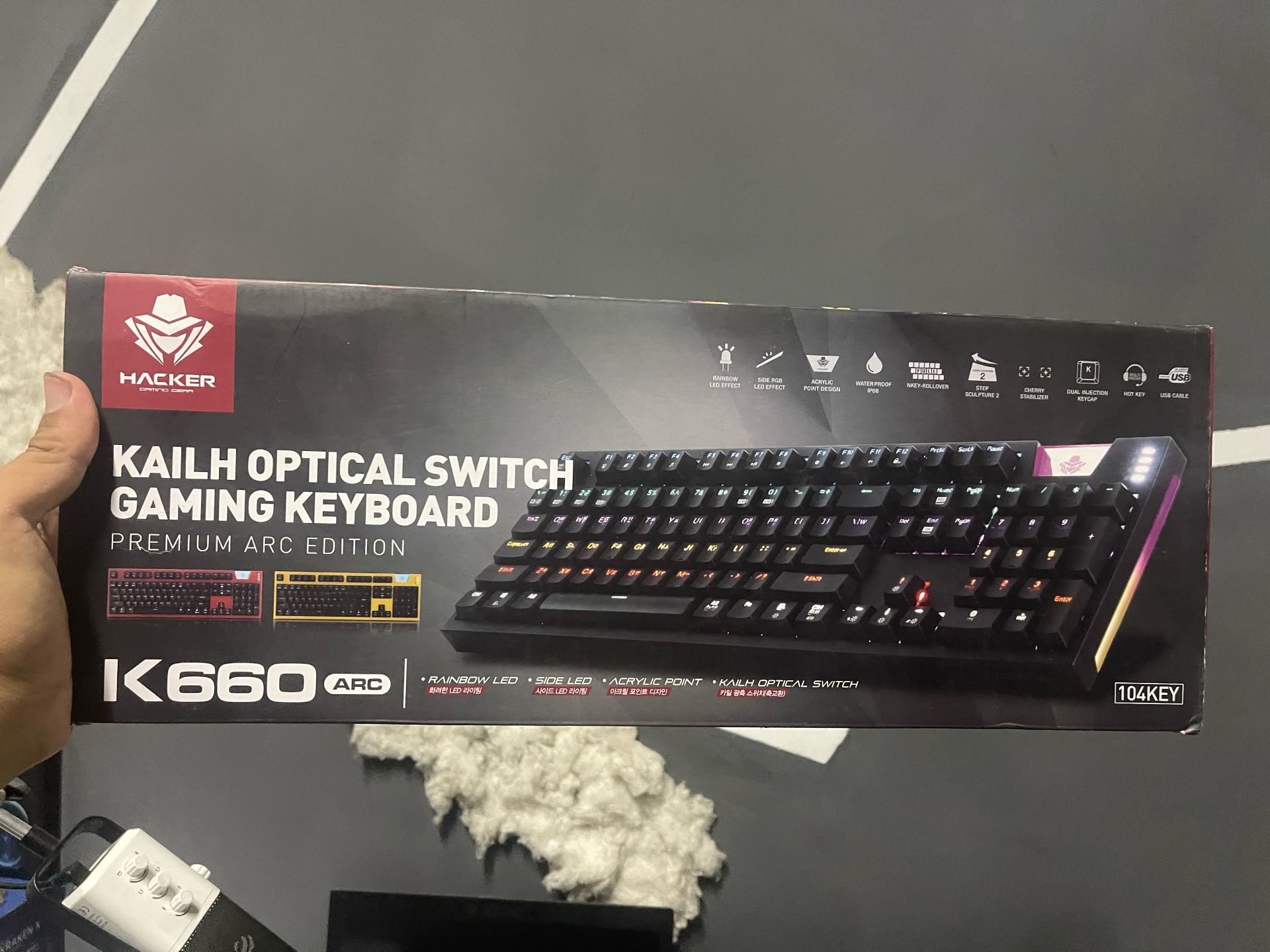 كيبورد ABKO HACKER K660