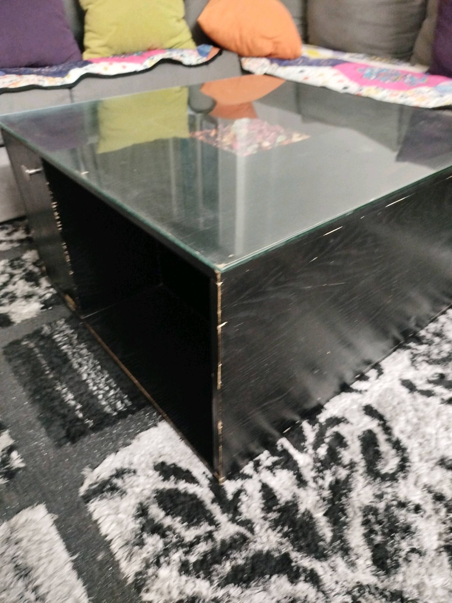 Glass Top Coffee Table
