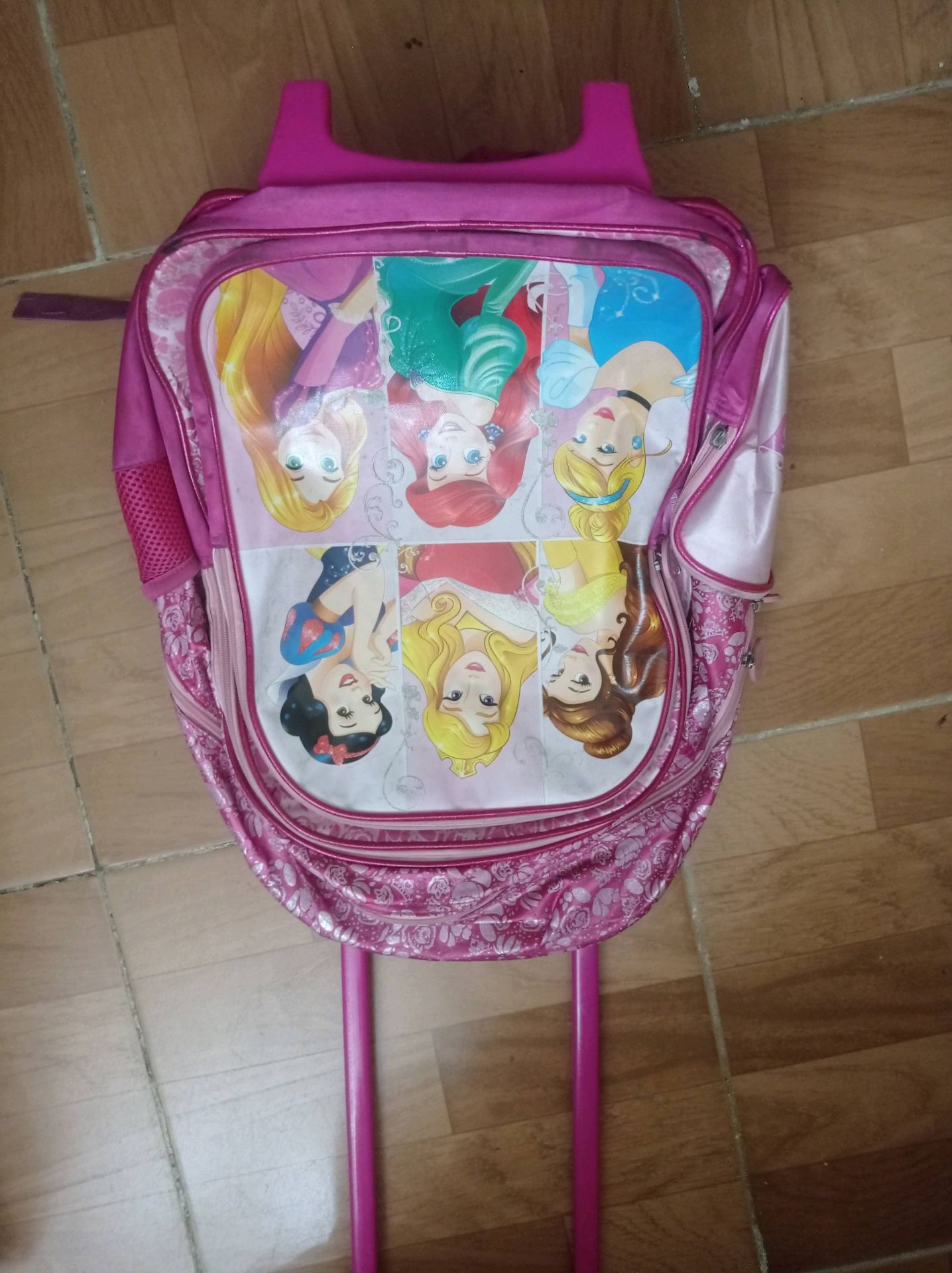 Pink Character Backpack