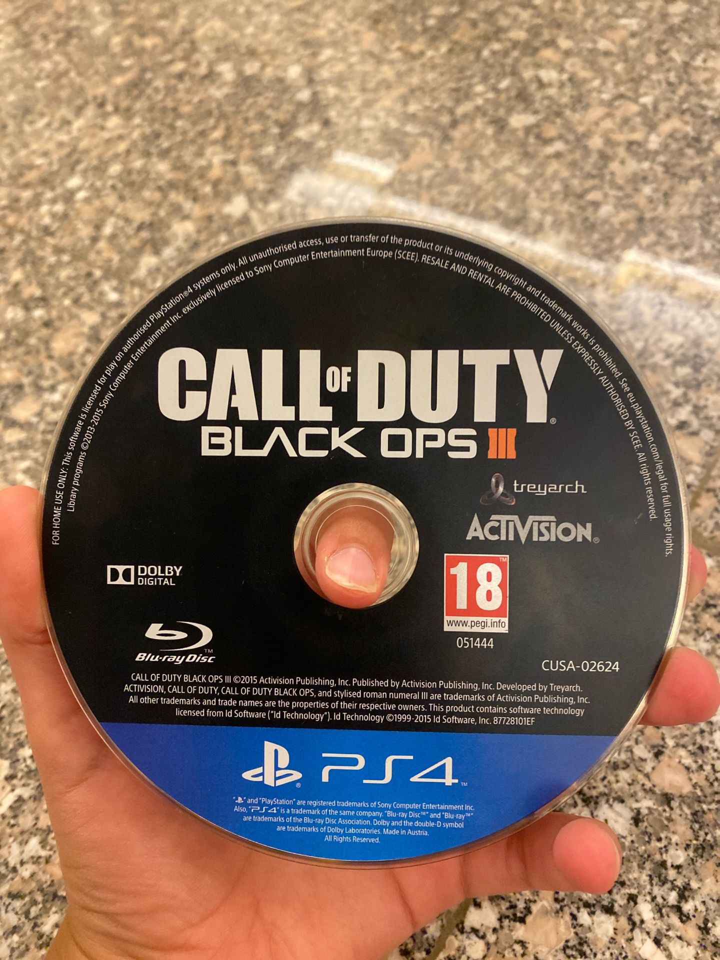 Call of Duty Black Ops III PS4