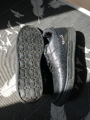 Nike Black Leather Sneaker