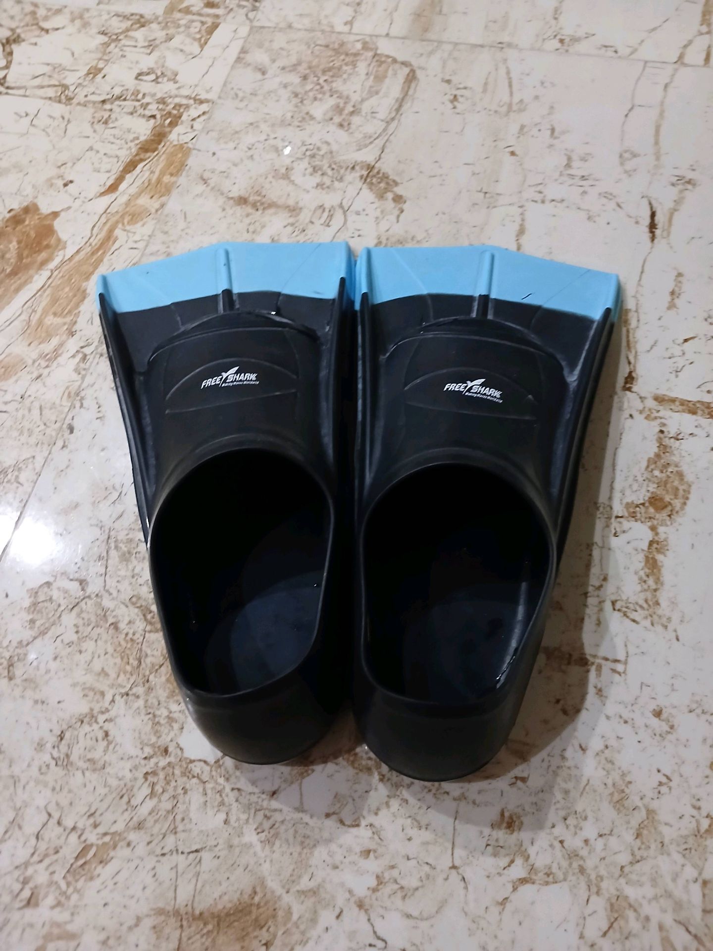 زعانف سباحة فريد شارك أزرق