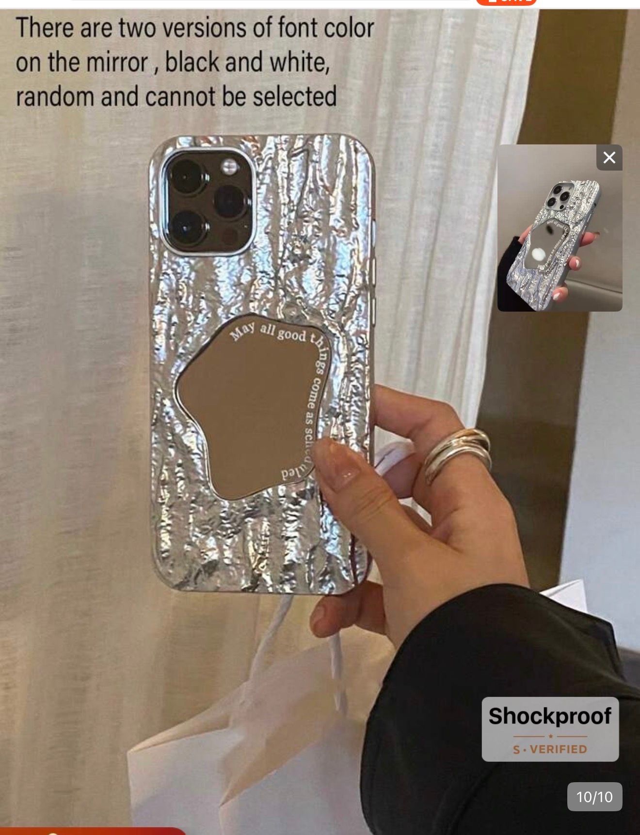 Mirror iPhone case 13  Pro Max