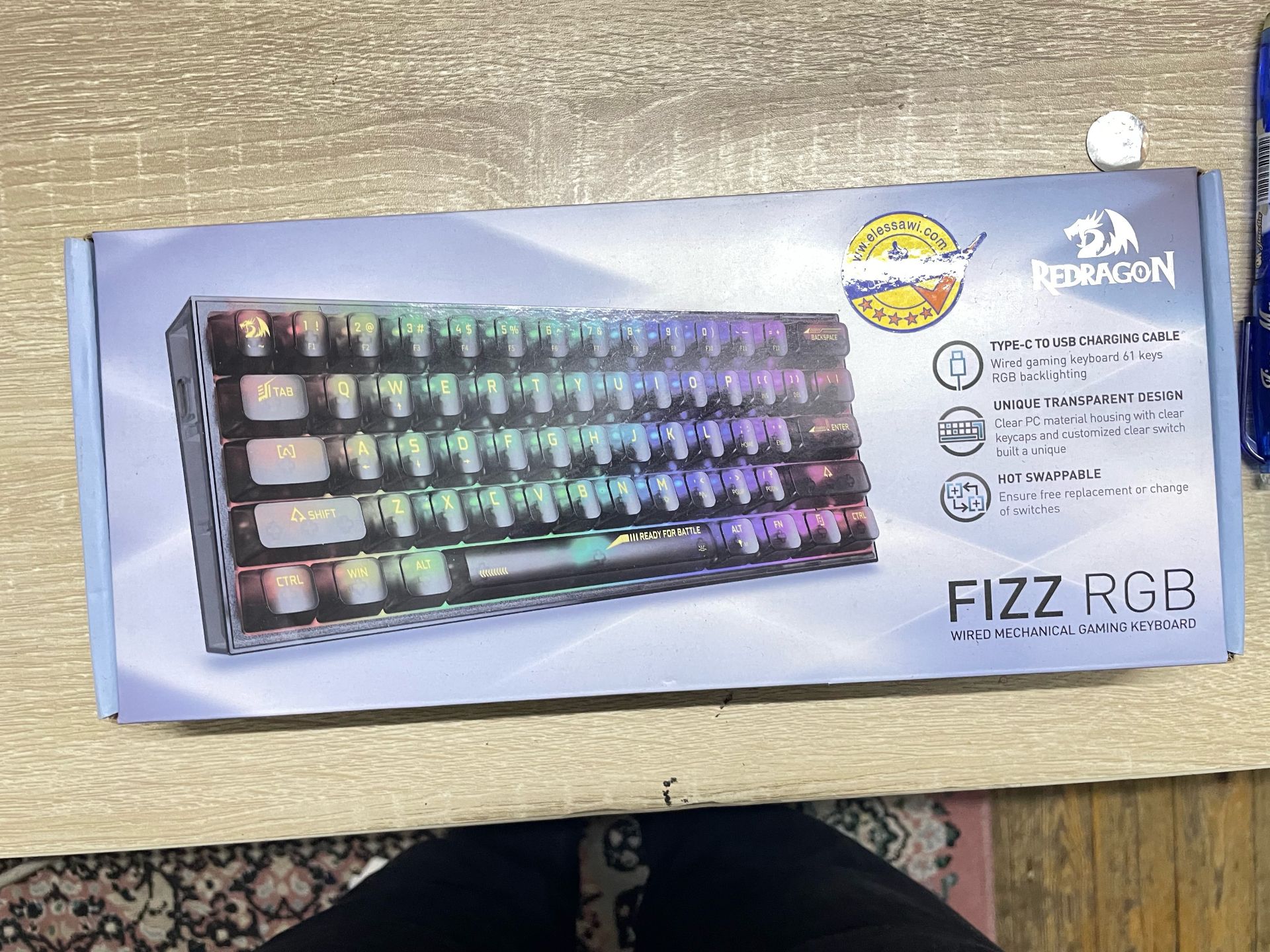 Redragon k617 fix