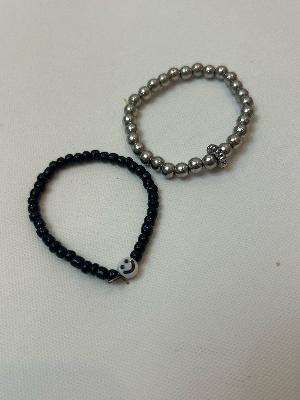 Beaded Bracelets Set (2pc)