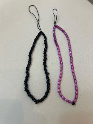 Beaded Phone Straps (2pc Set)