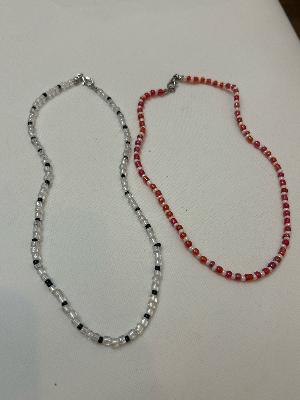 Beaded Necklace Set (2 pieces)